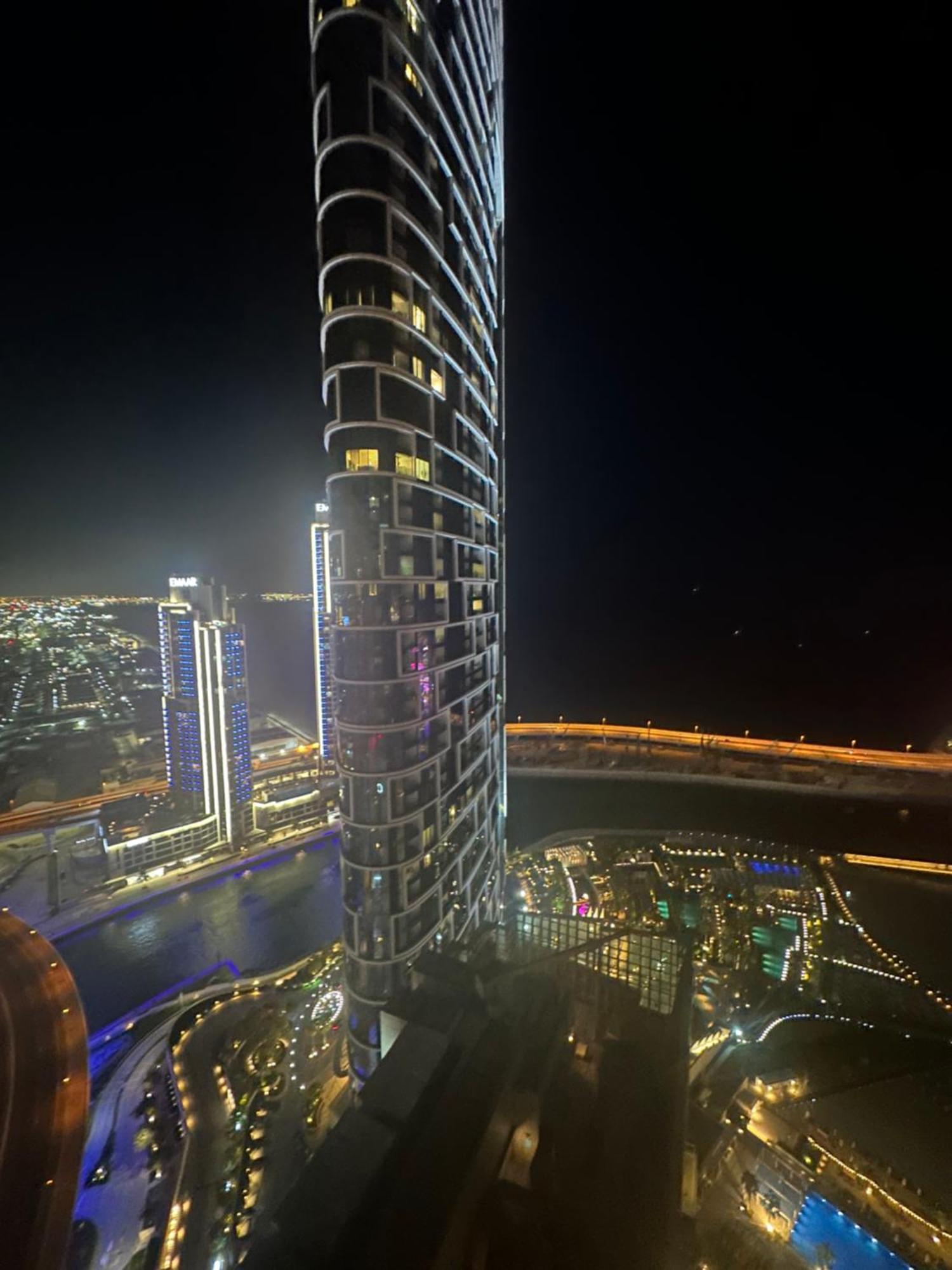 Stunning 5* 4Br-Oceanfront-Apartment Dubaj Kültér fotó