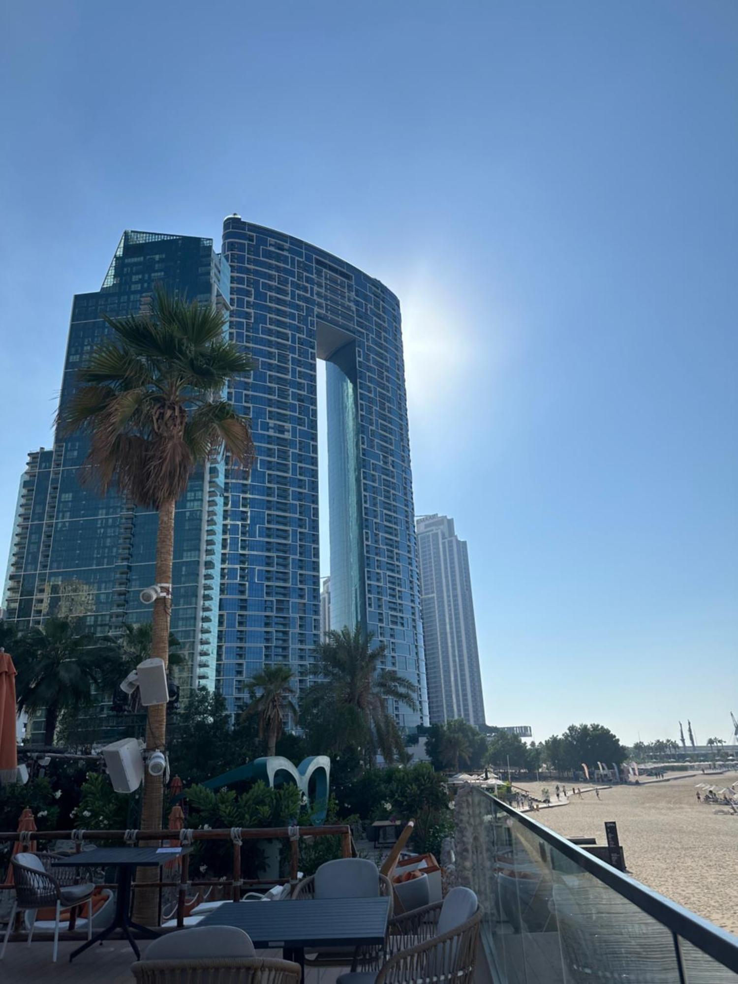 Stunning 5* 4Br-Oceanfront-Apartment Dubaj Kültér fotó